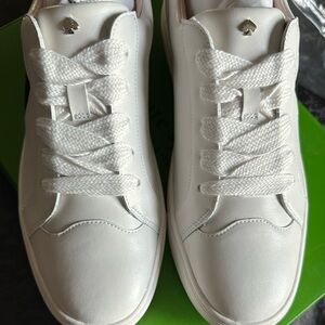 Kate Spade White Leather Women’s Sneakers